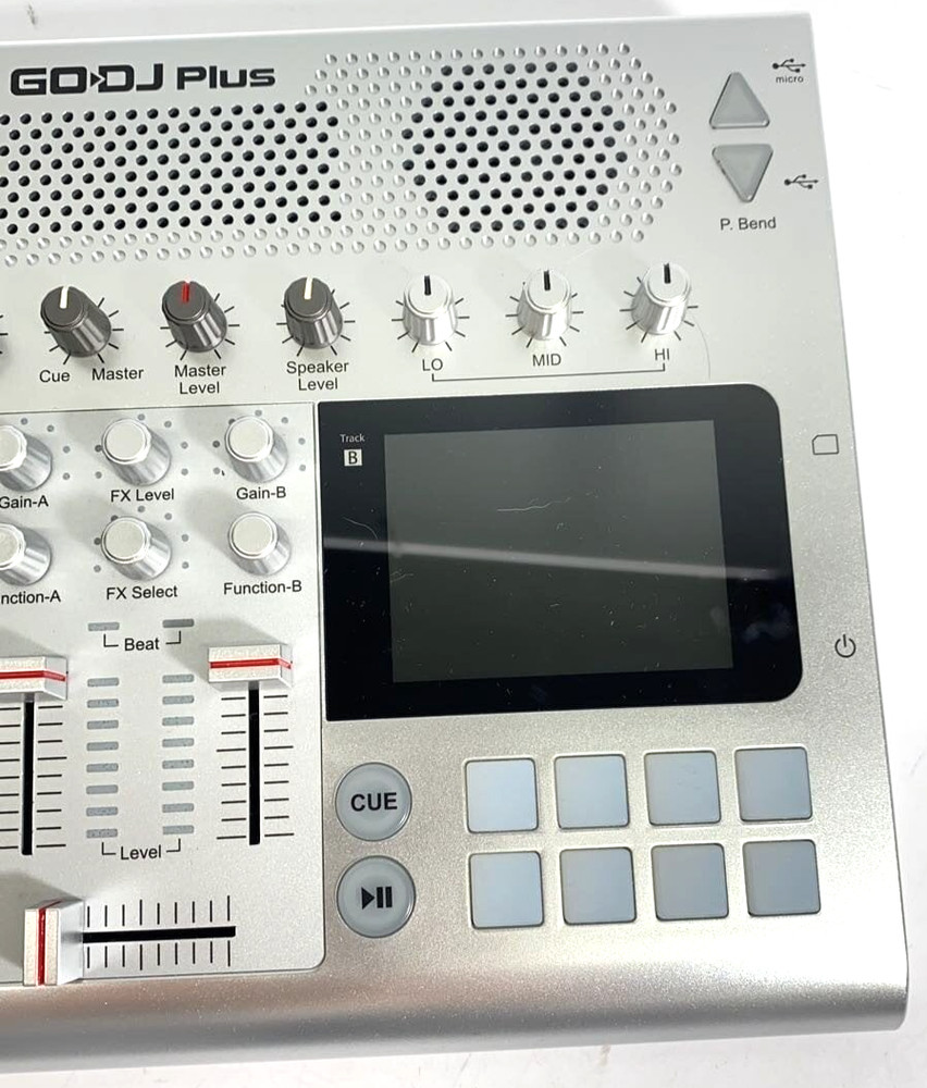 JD Sound GO-DJ Plus Silver USB Controller DJ Mixer Hardware