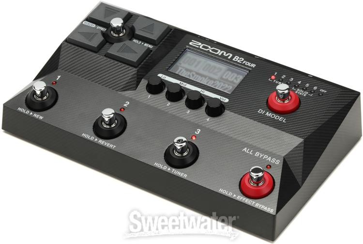 Zoom B2 Four Bass Multi-effects Processor