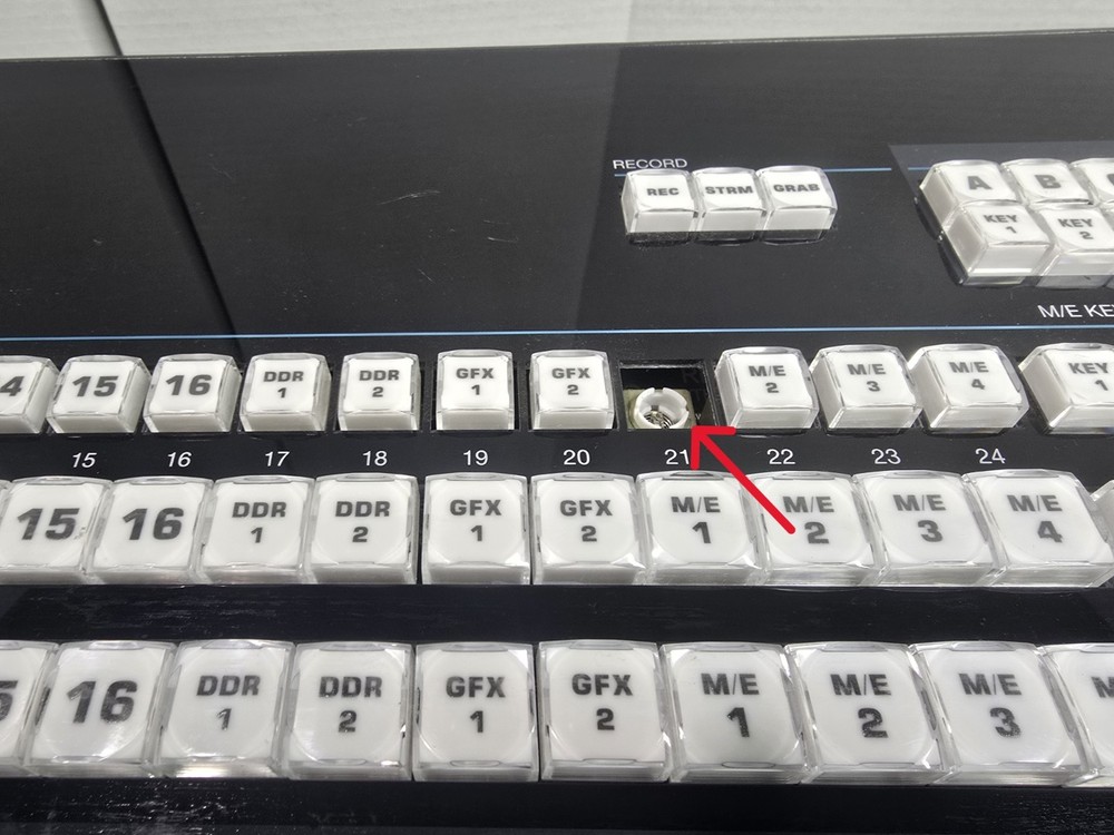 NewTek TriCaster TC1 Large Control Panel Surface 2 Missing Keys Power Tested