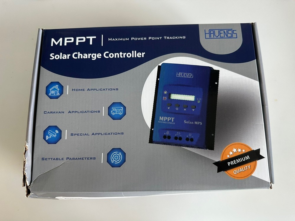 Havensis MPPT Maximum Power Point Tracking Solar MPS Charge Controller 100V/30A