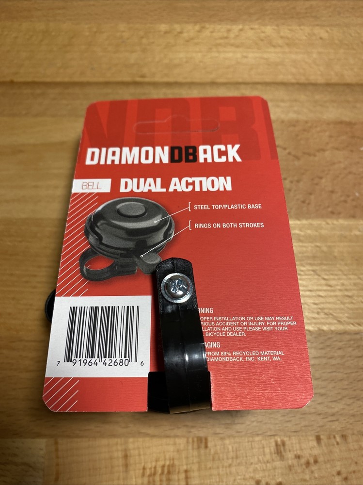 Diamondback Dual Action Bell, Set Of Two