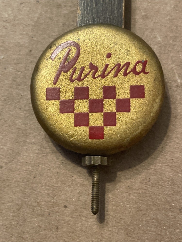 Vintage Purina Advertising Clock Pendulum Part