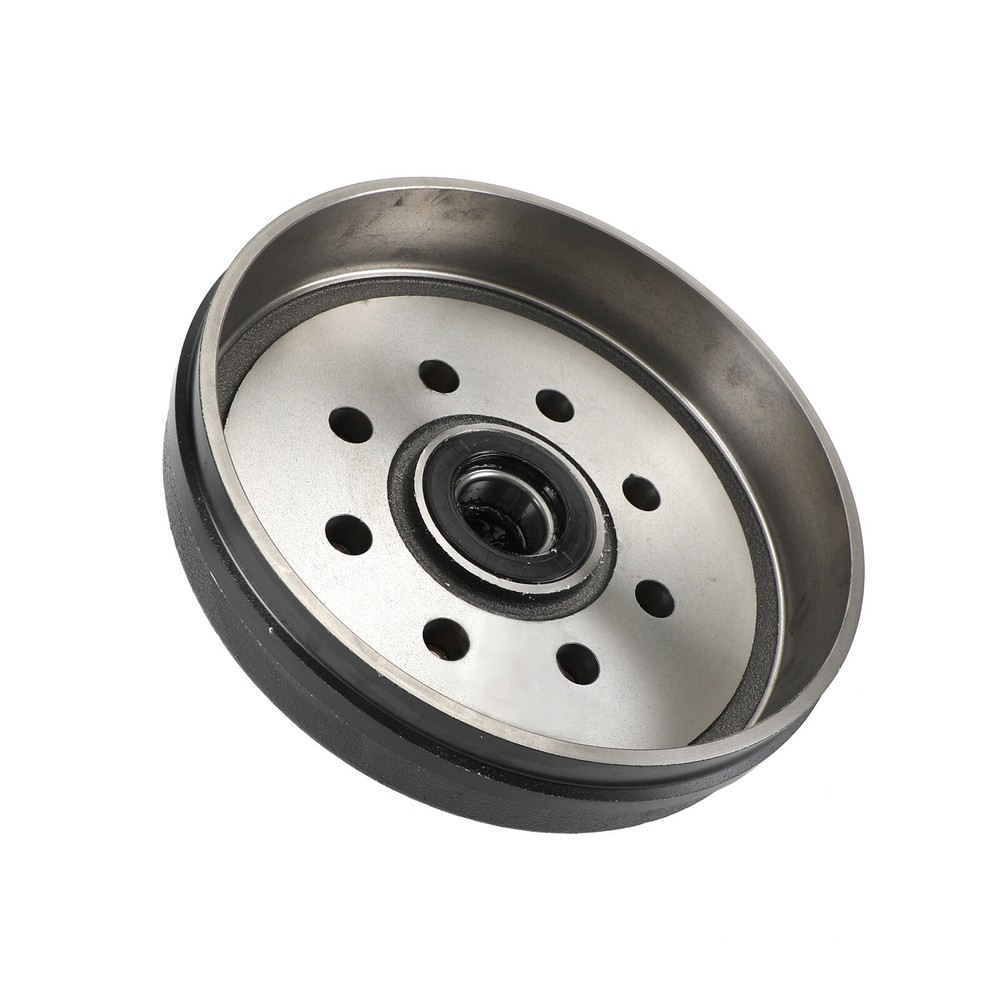 Trailer Hub and Drum Assembly for 7000 Lbs Axles - 12"-8 on 6-1/2" Pre-Greased