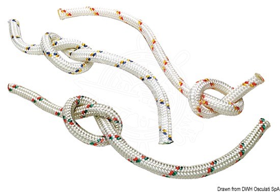 Osculati Double braid yellowith blue 10 mm