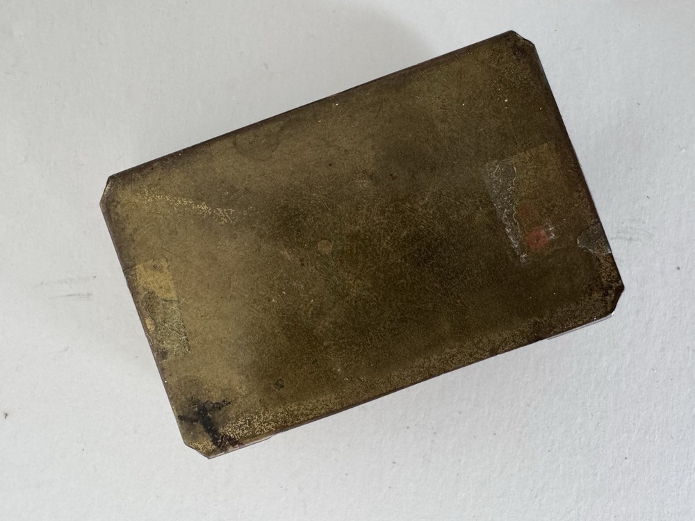 Antique Match Safe Vesta Case Pill Box