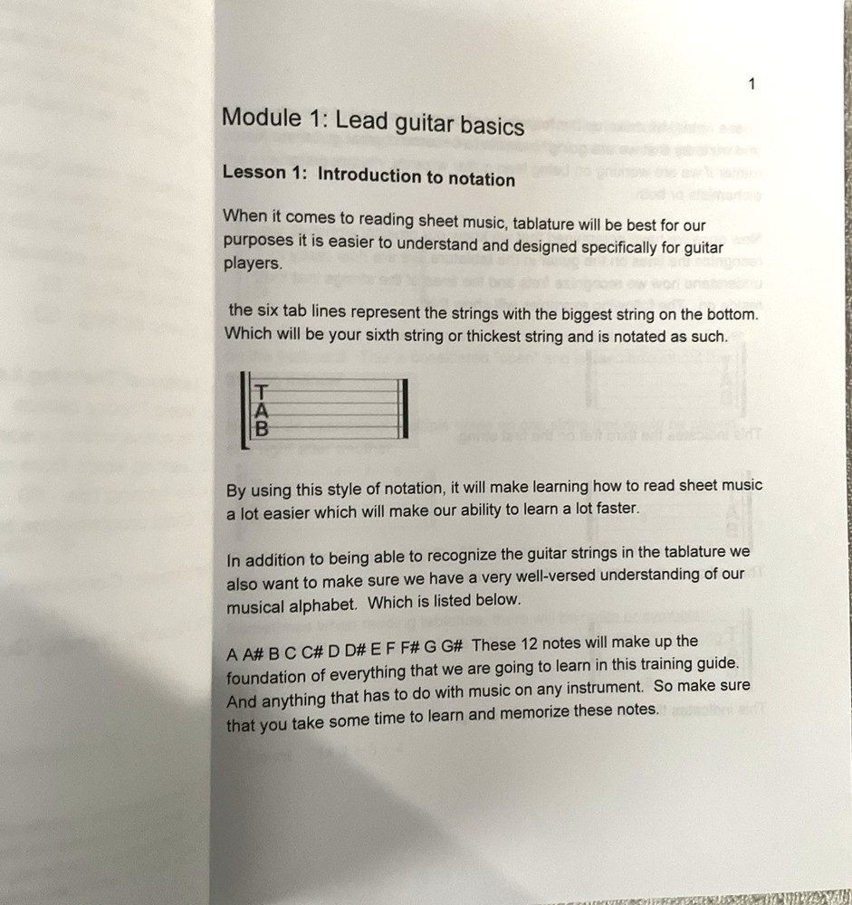 Lead Guitar Wizardry Volume 1: A Comprehensive Training Course For Beginners