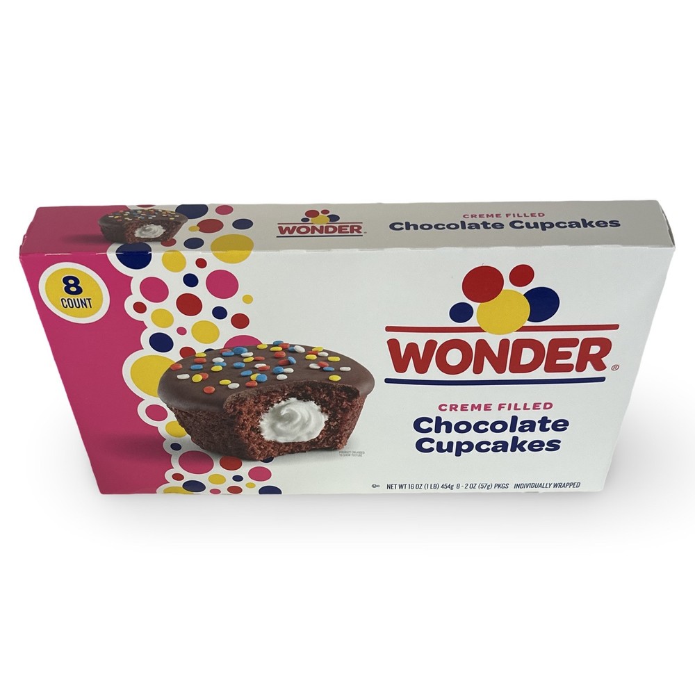 Drake's and Wonder Snack Cakes Multipack Box, Featuring Cupcakes, Yodels, Devil