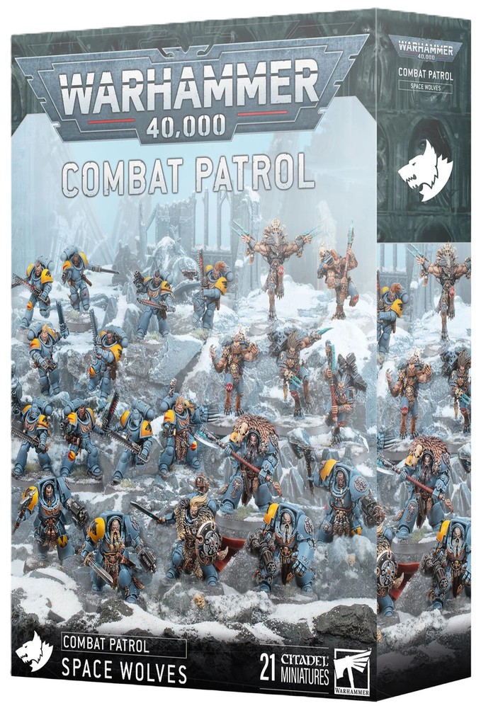 Warhammer 40K Combat Patrol Space Wolves