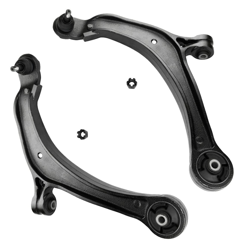 4pc Front Lower Control Arms + Outer Tie Rods for 2011 2012 - 2017 Honda Odyssey