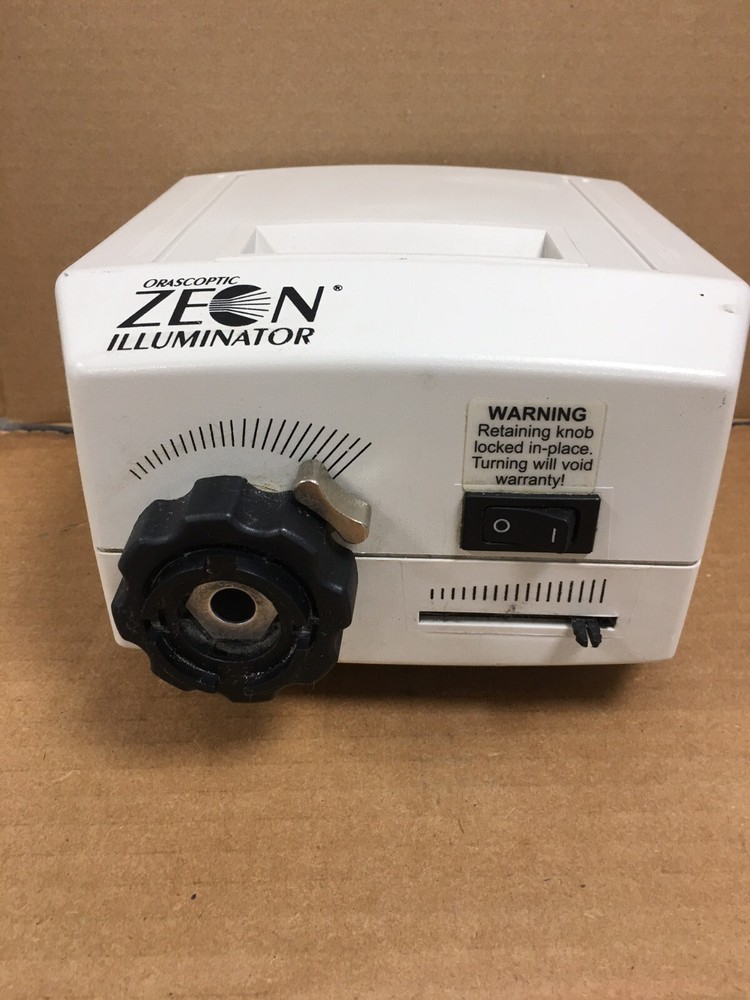 Orascoptic Zeon illuminator Fiber Optic Light Source