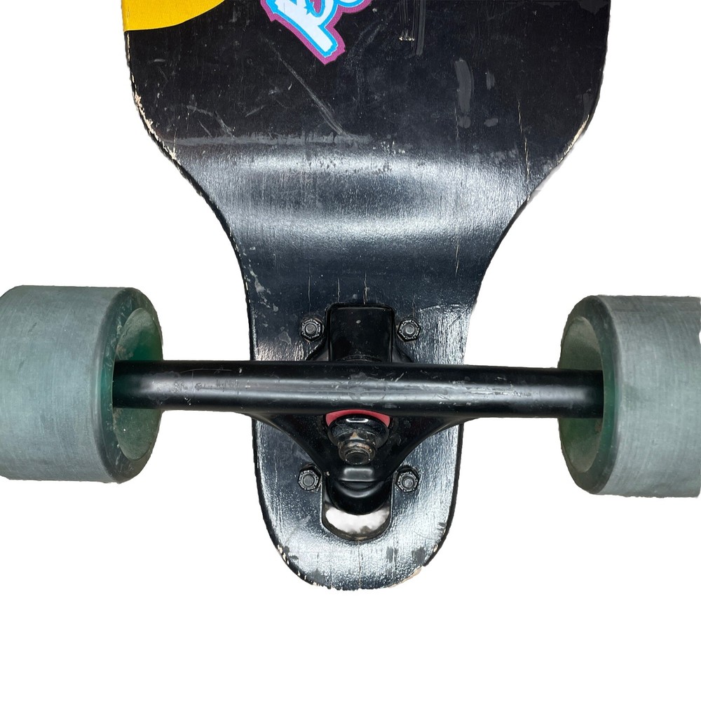 Tropical Paradise Drop through Longboard Palm Tree Ocean 10” 40”