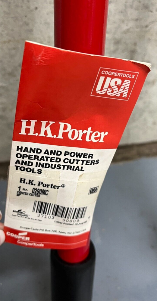 HK PORTER 0290MC 30" CTR CUT BOLT CUTTER