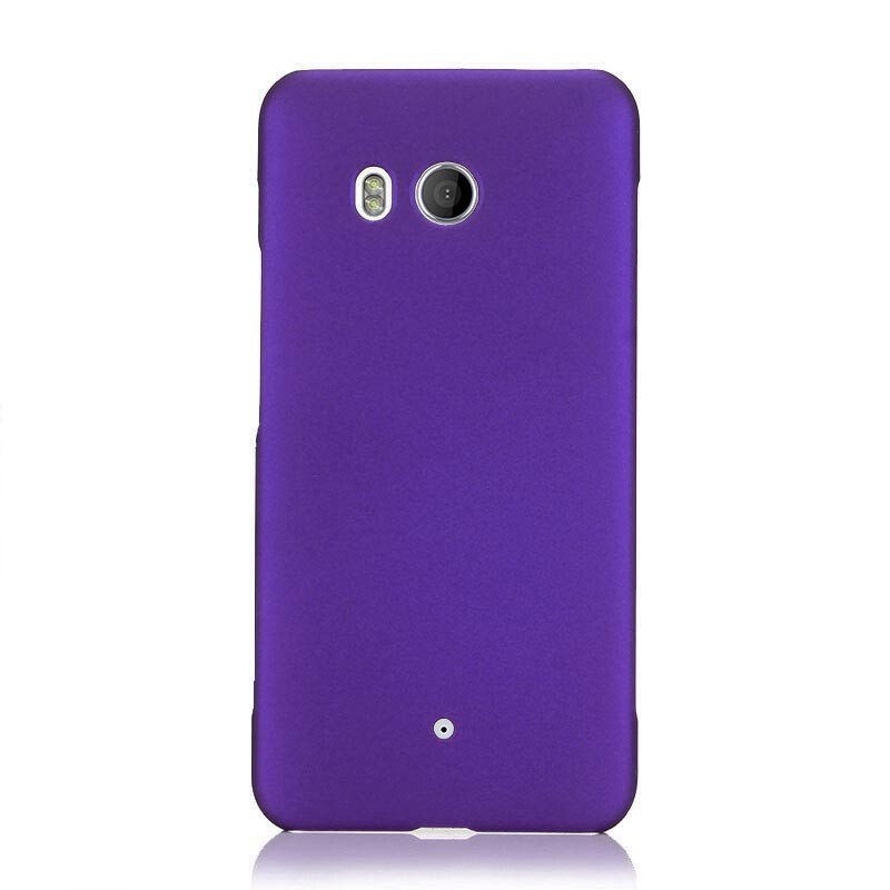 For HTC U11 Smooth Thin Matte Rubberized hard case back Shell cover