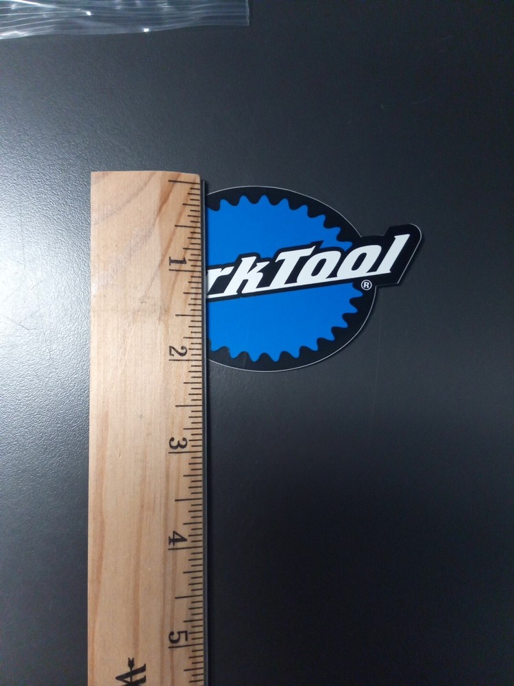 3.75" Park Tool Decal/Sticker Blue/White/Black