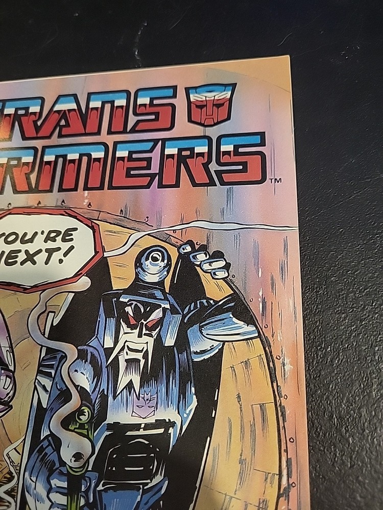 Marvel comics UK The Transformers comic No# 134 10th Oct 1987 Death's Head app