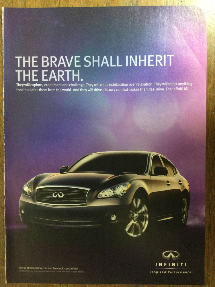 Misc 5154 Advertisement 2011 Infiniti August 2011