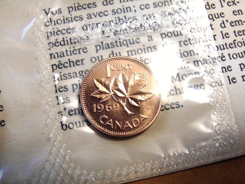 1969 Canada Centennial PL proof like coin SET UNC