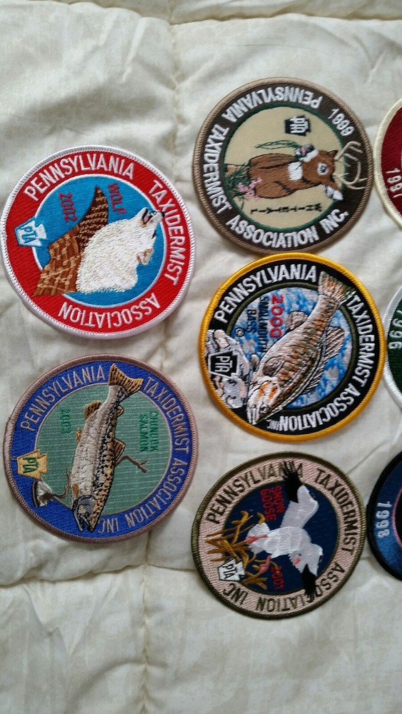 taxidermist patches