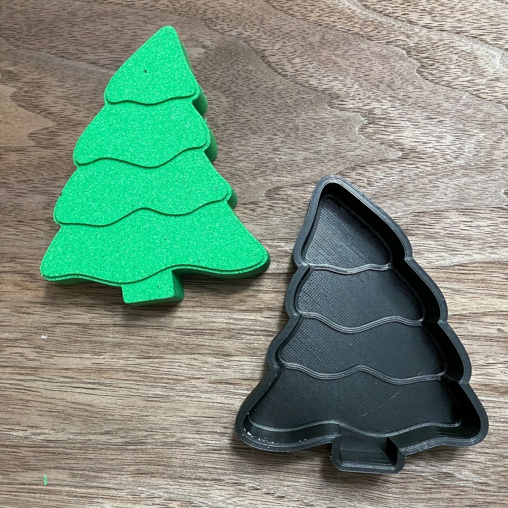 Christmas Tree bath bomb mold - in stock!