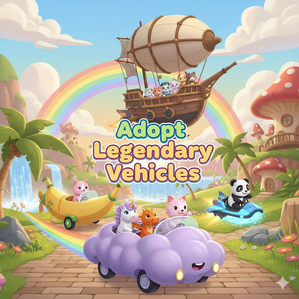 🌟 Legendary 🌟 ✈️ All Vehicles 🚲🛼 🌺 Adopt Today! 🌺