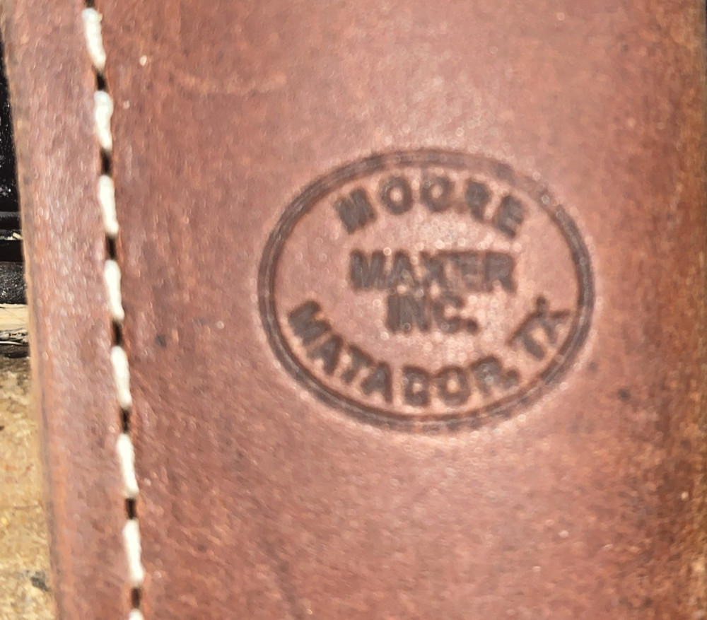 Moore Maker Replacement Knife Sheath Scabbard For 7" Fixed Blade ONLY U.S.A.