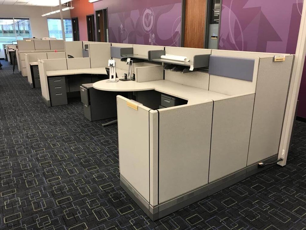 Herman Miller AO3 8x6 Used Cubicles