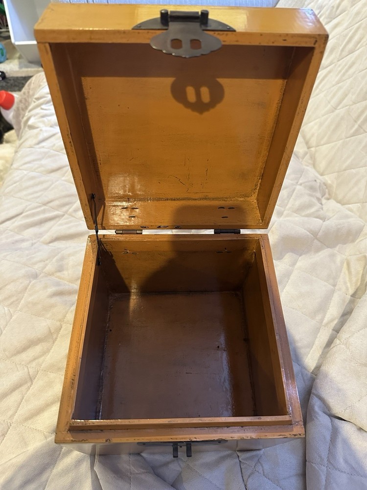 Vintage Wooden Storage Chest