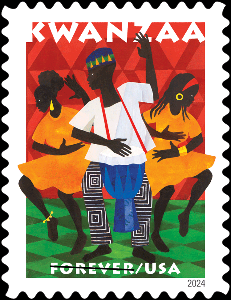*NEW* 2024 Kwanzaa (Pane Single) 2024 Mint NH
