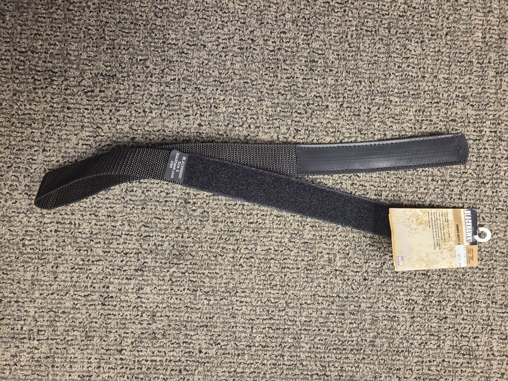 BLACKHAWK Black Hook/Loop Inner Duty Belt Nylon