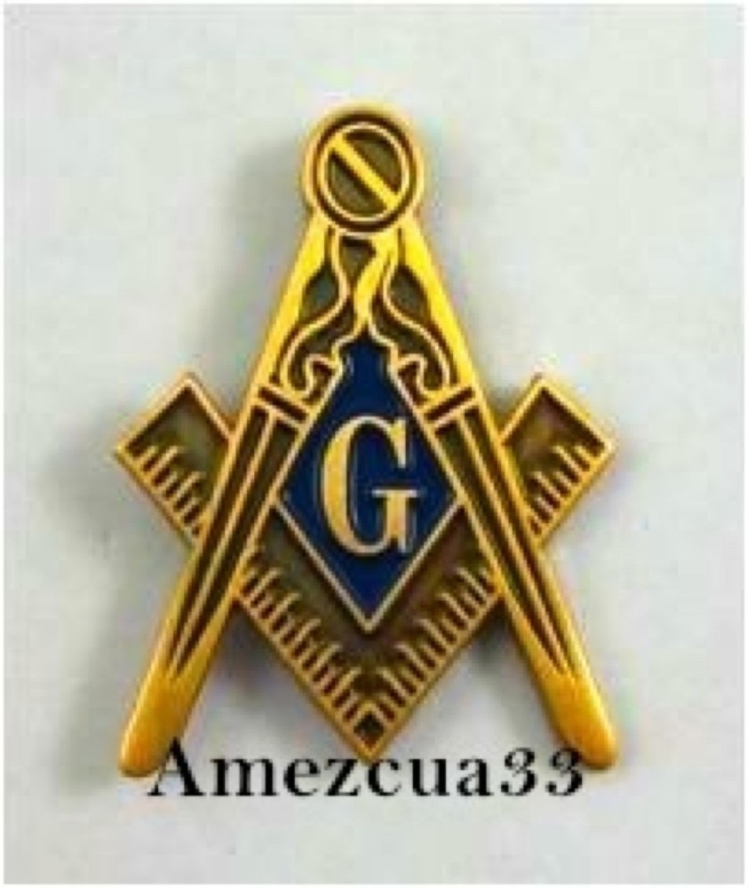 Master Mason Lapel Pin G S&C