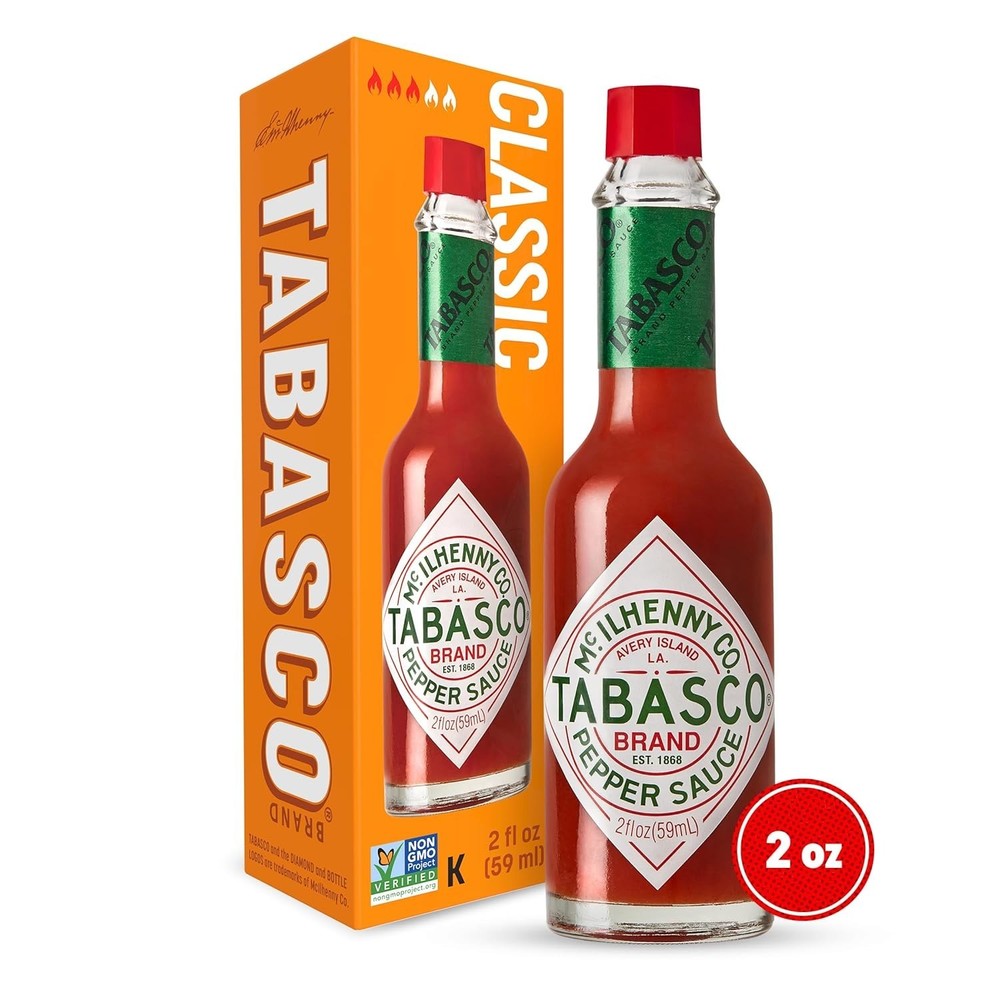 Authentic 1868 Red Pepper Sauce, 2 Fl Oz - & Kosher Delight