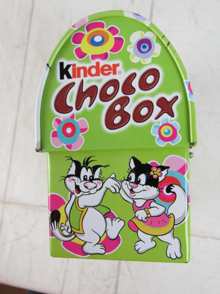 Kinder Chocolate Tin Lunch Box
