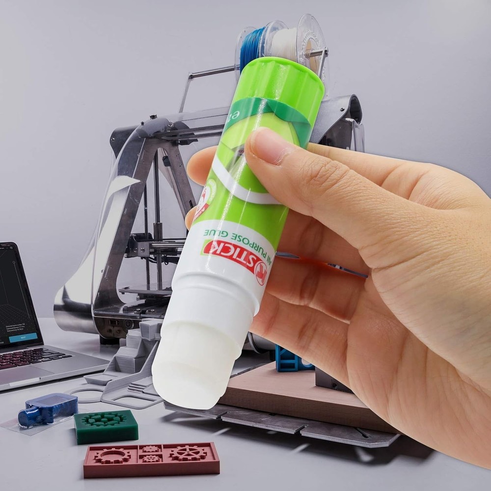 Multi-Functional 3D Printer Glue Sticks - Long-lasting, Water Soluble, 4-Pack