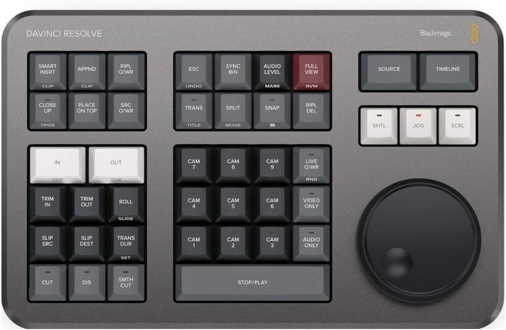 Blackmagic Davinci Resolve Speed Editor Keyboard Davinci Resolve 17 Studio NEW