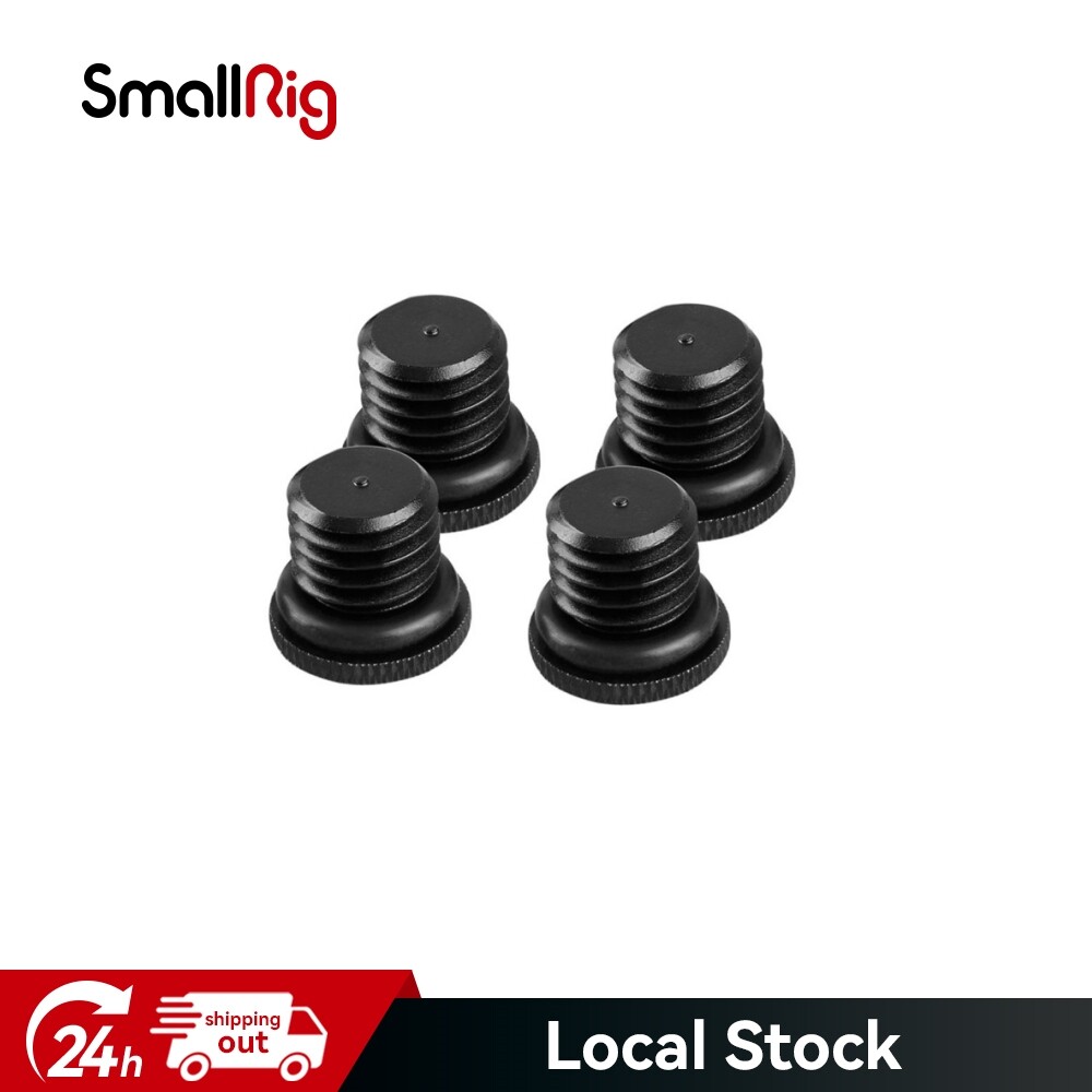 SmallRig 15mm Rod Cap (M12, 4-Pack) -1617