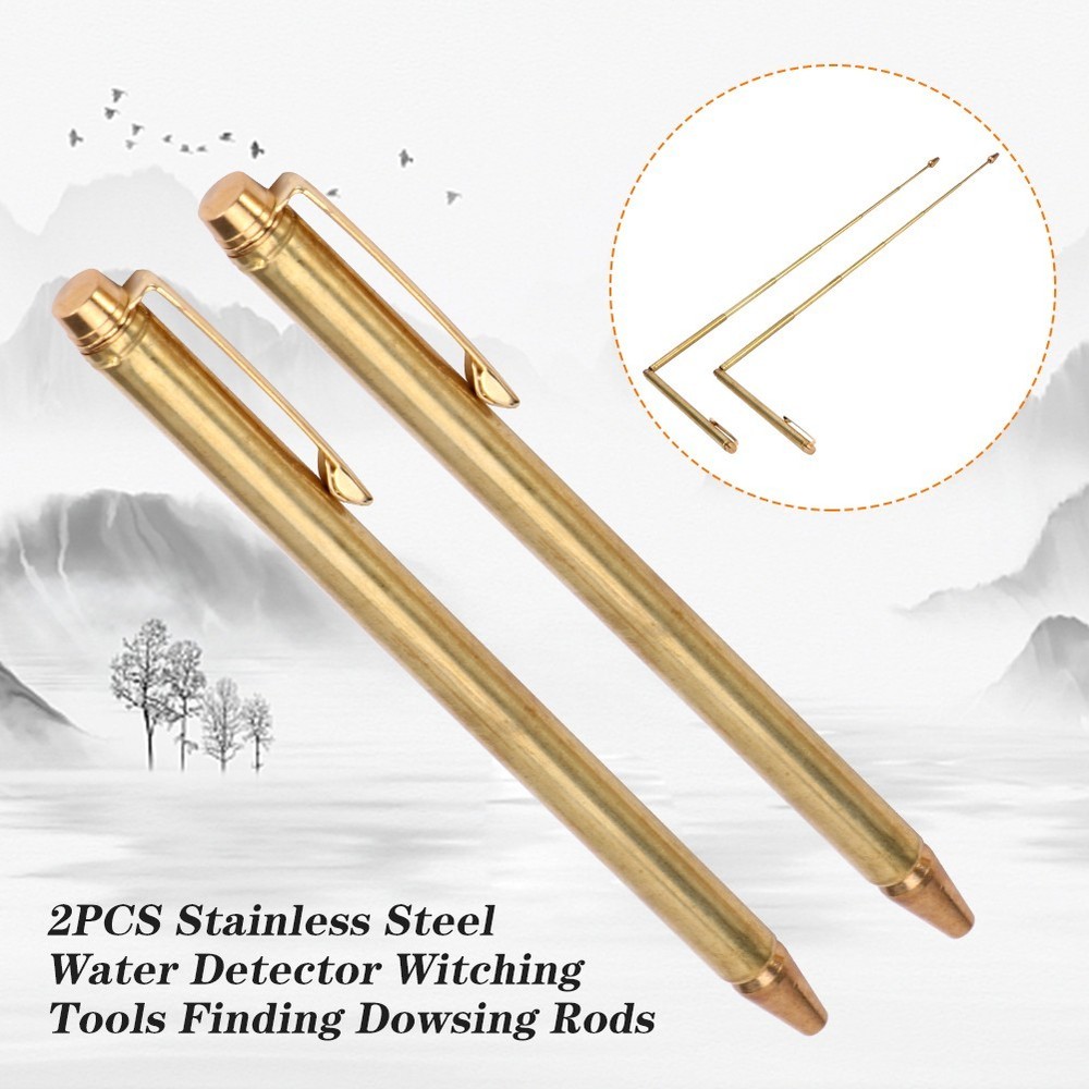 Divining Detector Dowsing Rods Positioning Rod Components Practical Detectors