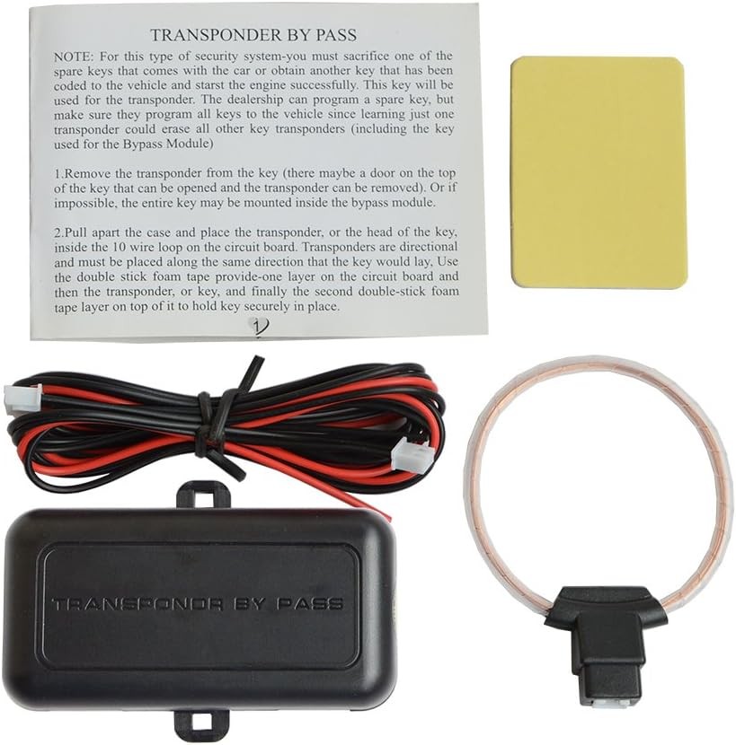 Car Immobilizer Transponder Bypass Module Chip Key Required