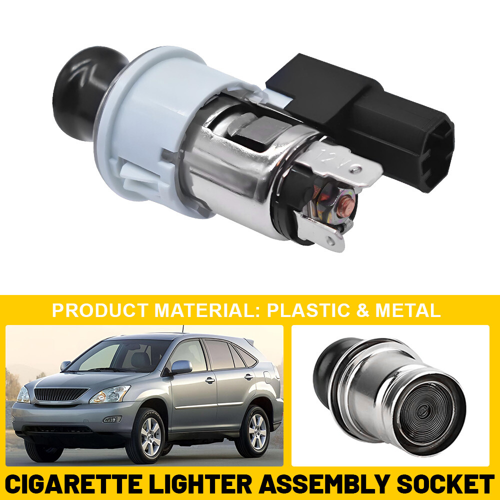 Cigarette Lighter Assembly Socket Element & Bezel For Toyota Corolla/Lexus/Scion