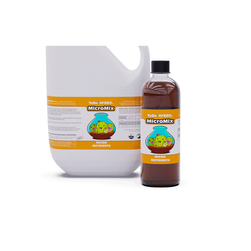 ToDo Hydro Mix Line Nutrient System, Plant Growth Formula Pack, 3 Solution 64 oz