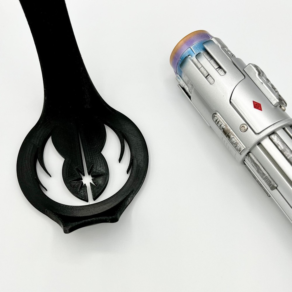 Tilted Lightsaber Hilt Display Stand\ Black