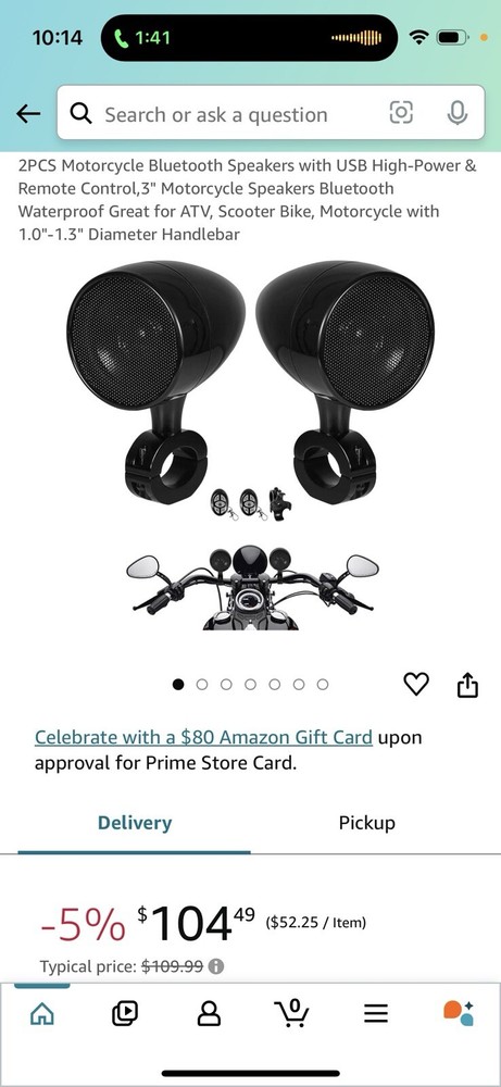 MT463 Motorcycle Speaker