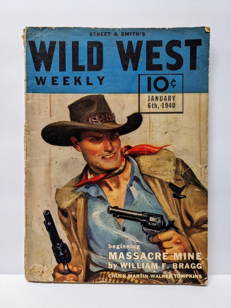 Wild West Weekly Pulp Jan 1940