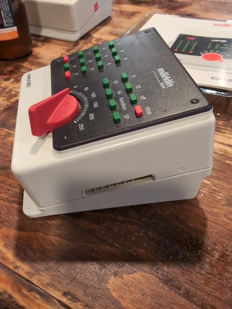 Marklin 6036 Control 80f Locomotive/Functions Controller PreOwned W/Box And Book