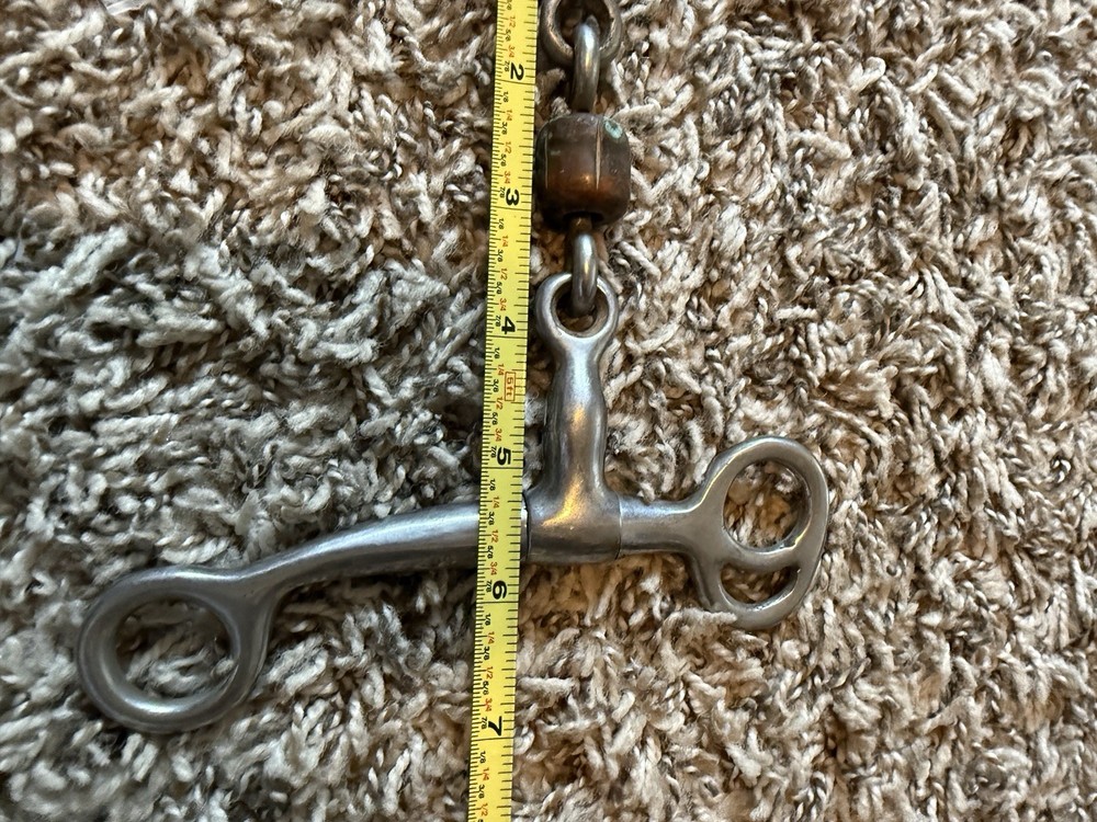 Tom Thumb Snaffle Bit With Copper Roller 5”
