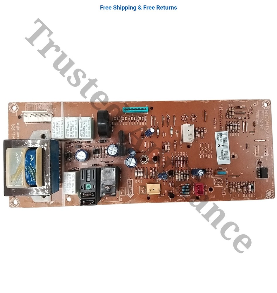 LG Microwave Main Control Board Electronic Controller PCB 6871W1S281