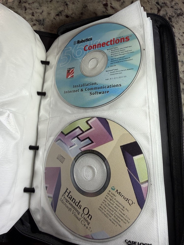 Vintage Microsoft Developer CD Lot Visual Basic C++ Oracle NT SQL 90s