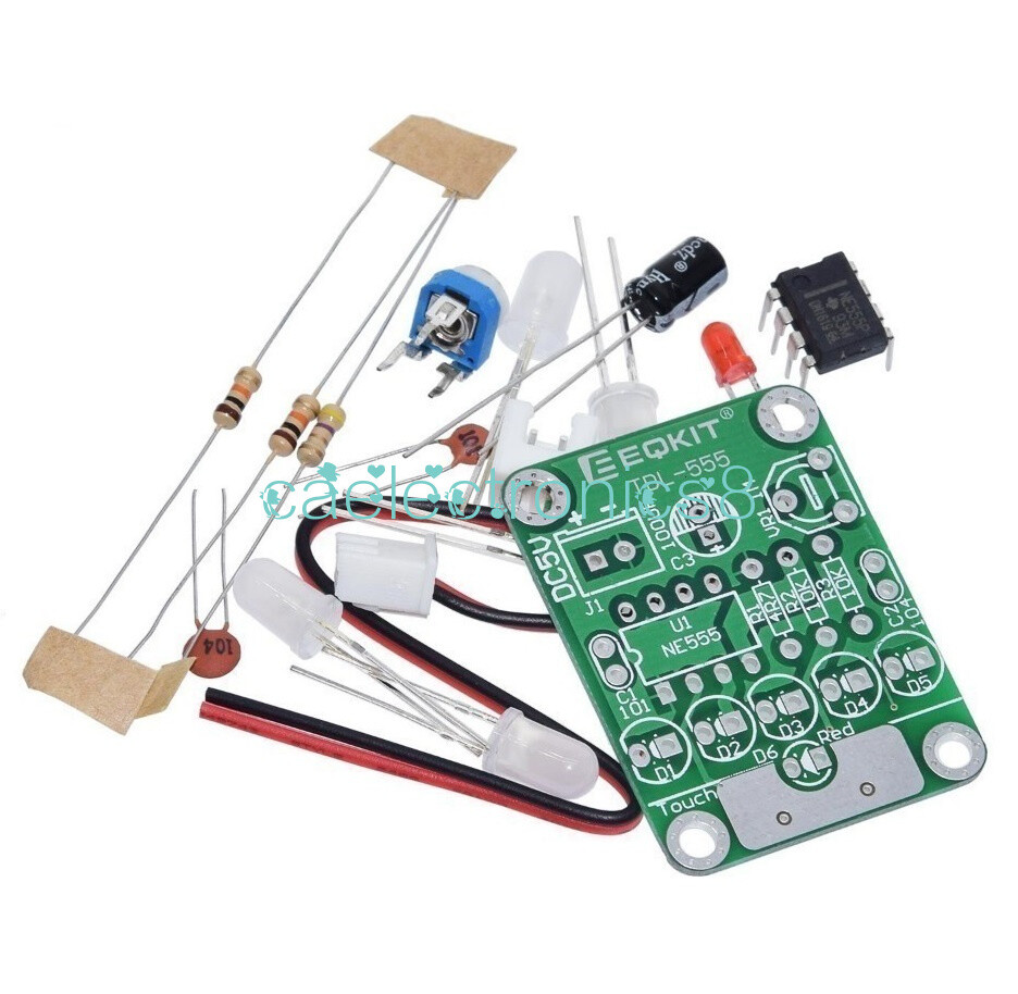 NEW DIY Dc 5V Touch Delay Light Electronic Touch LED Board Light CA