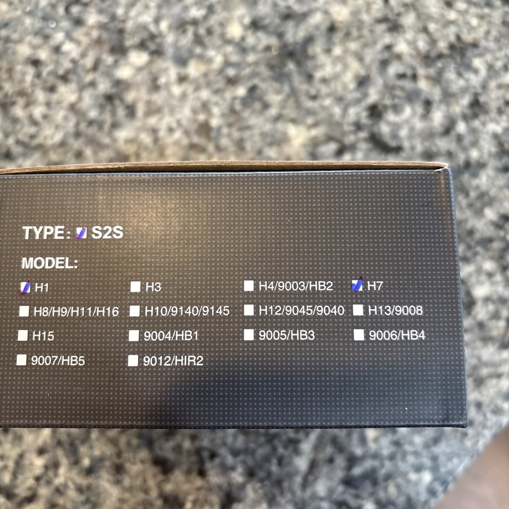 SEALIGHT LED S2S H1 H7