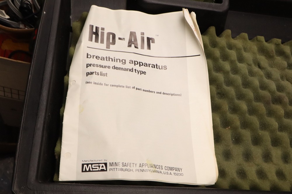 MSA Combination Breathing Apparatus hip air UNTESTED