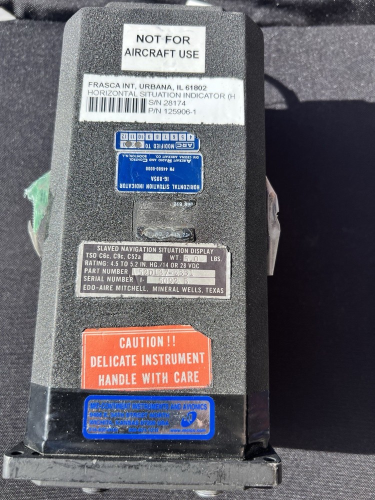 Frasca Horizontal Situation Indicator HSI – Simulator Instrument – Sim Use